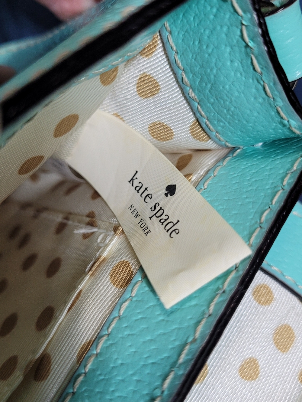 Authentic Light Blue Kate Spade Wellesley Flynn Crossbody Bag - Picture 5 of 13